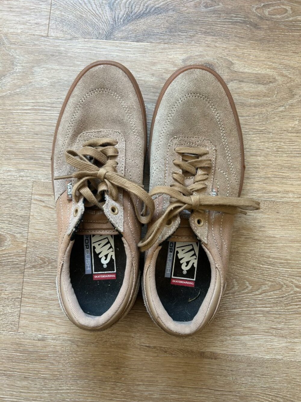 Vans Gilbert Crockett Pro Model Sneakers Tobacco Brown and Gum Men's Size 8.5 - Picture 10 of 10